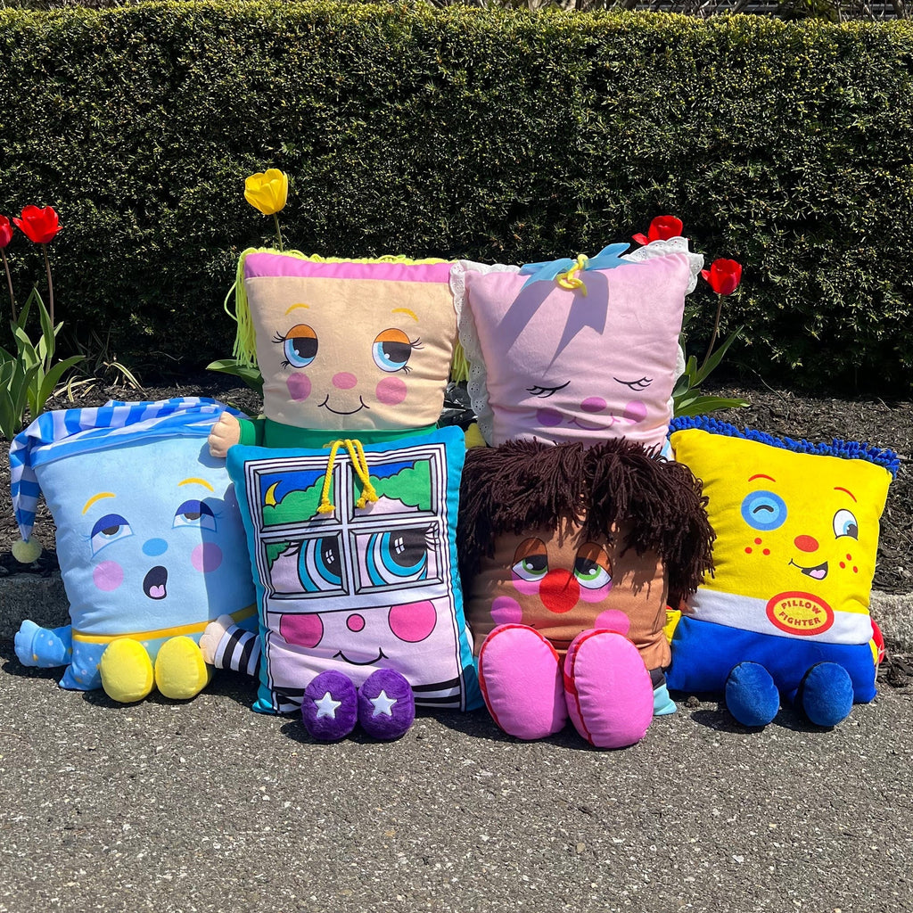 Pillow People Big Shoe Plush - Retro 2-in-1 Toy & Pillow, Cozy Play Companion