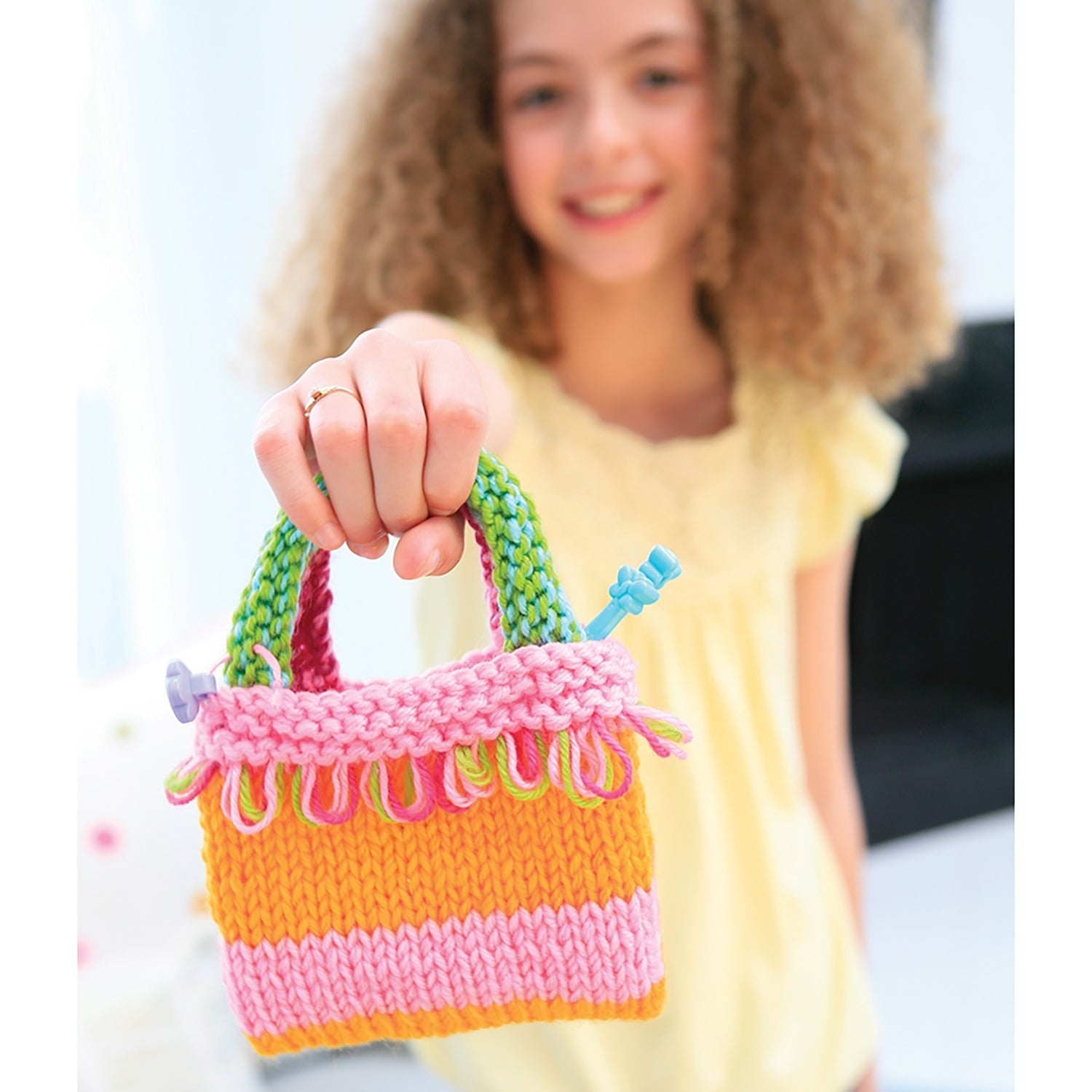 4M Easy To Do Knitting Kit With Yarn And Needles