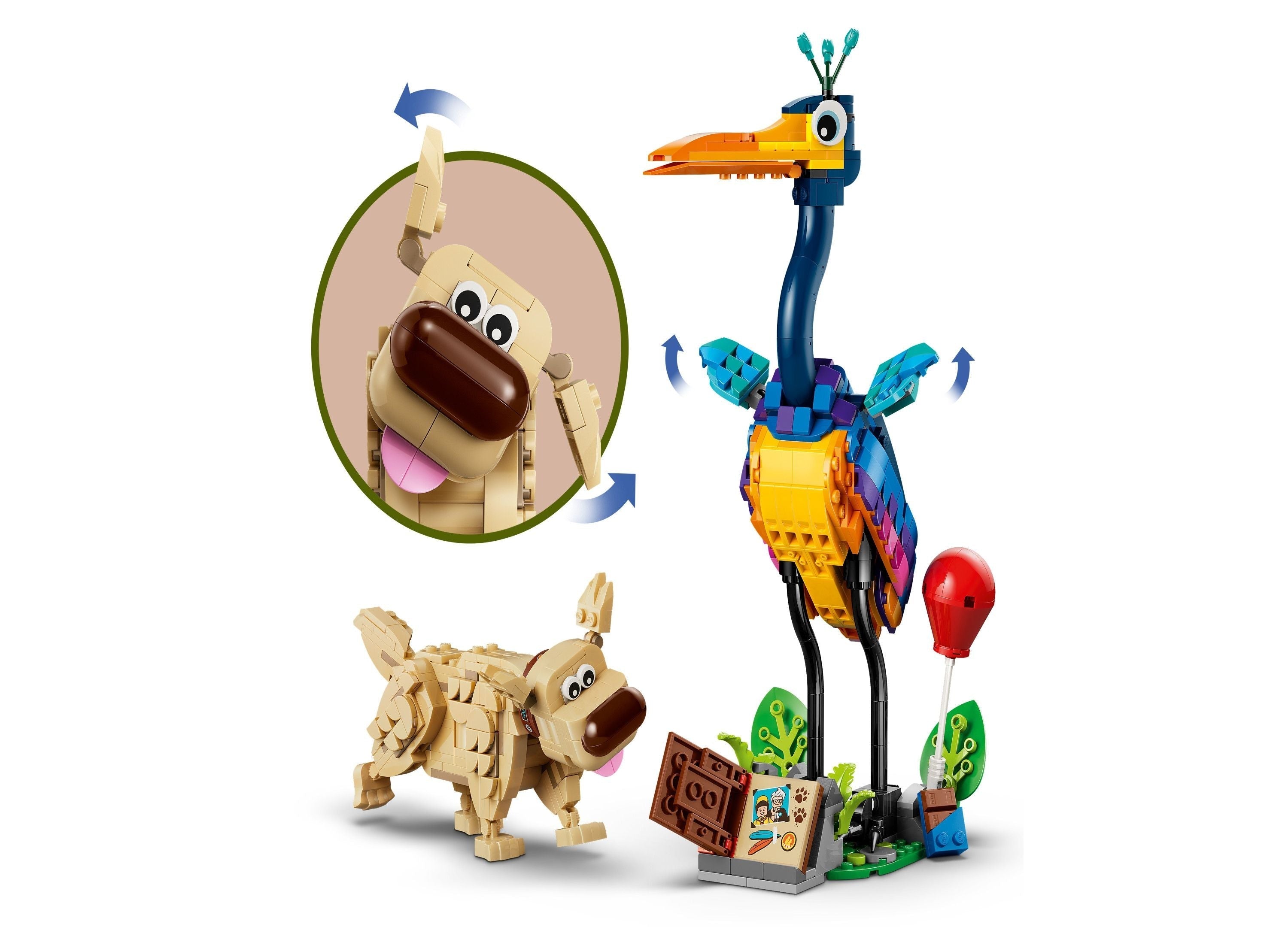 LEGO Disney and Pixar Kevin Dug Toy 43290, 628 Pieces
