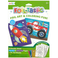OOLY Gadgets & Gizmos Foil Art Coloring Set - 12 Double-Sided Pages, for Kids 6+