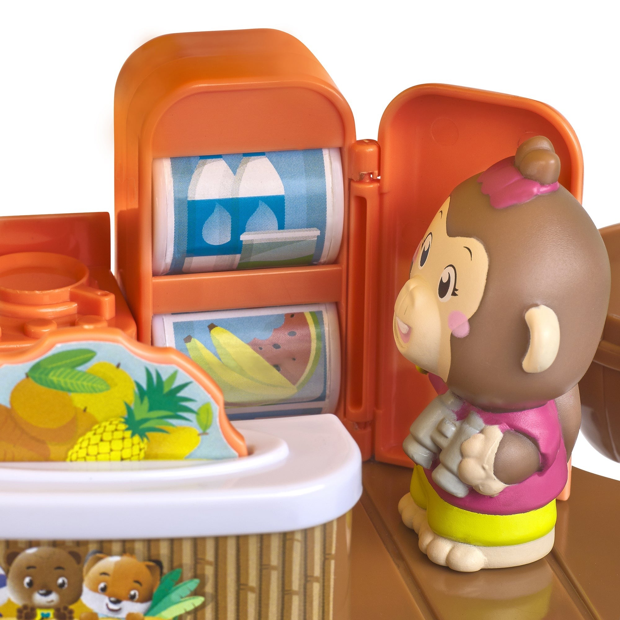 Timber Tots Tropical House Playset with Exclusive Monkey Character