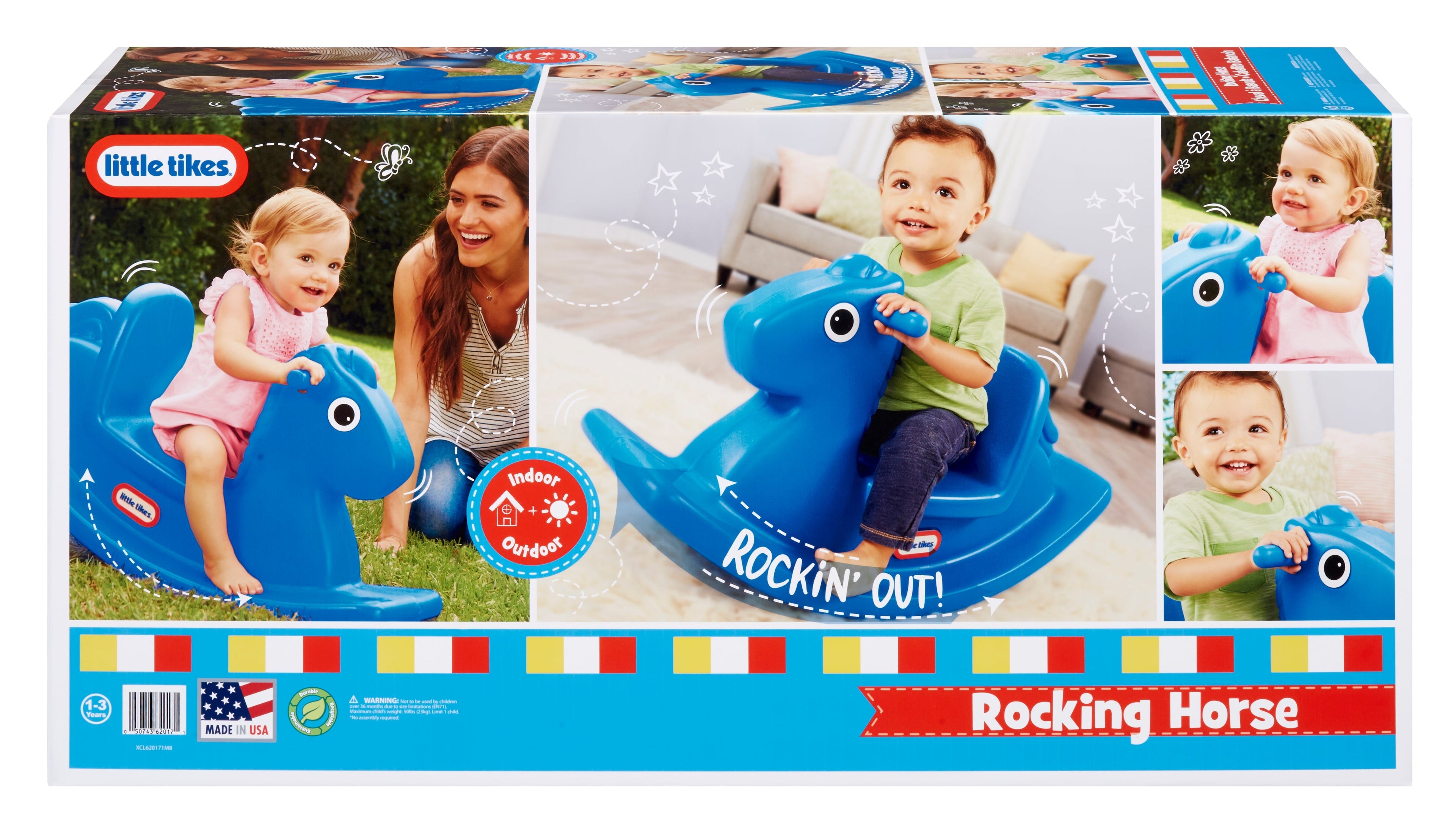 Little Tikes Rocking Horse – Primary Blue