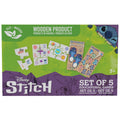 Disney Stitch Educational Games Set - Play Based Learning Kit - Toy for Kids 3+