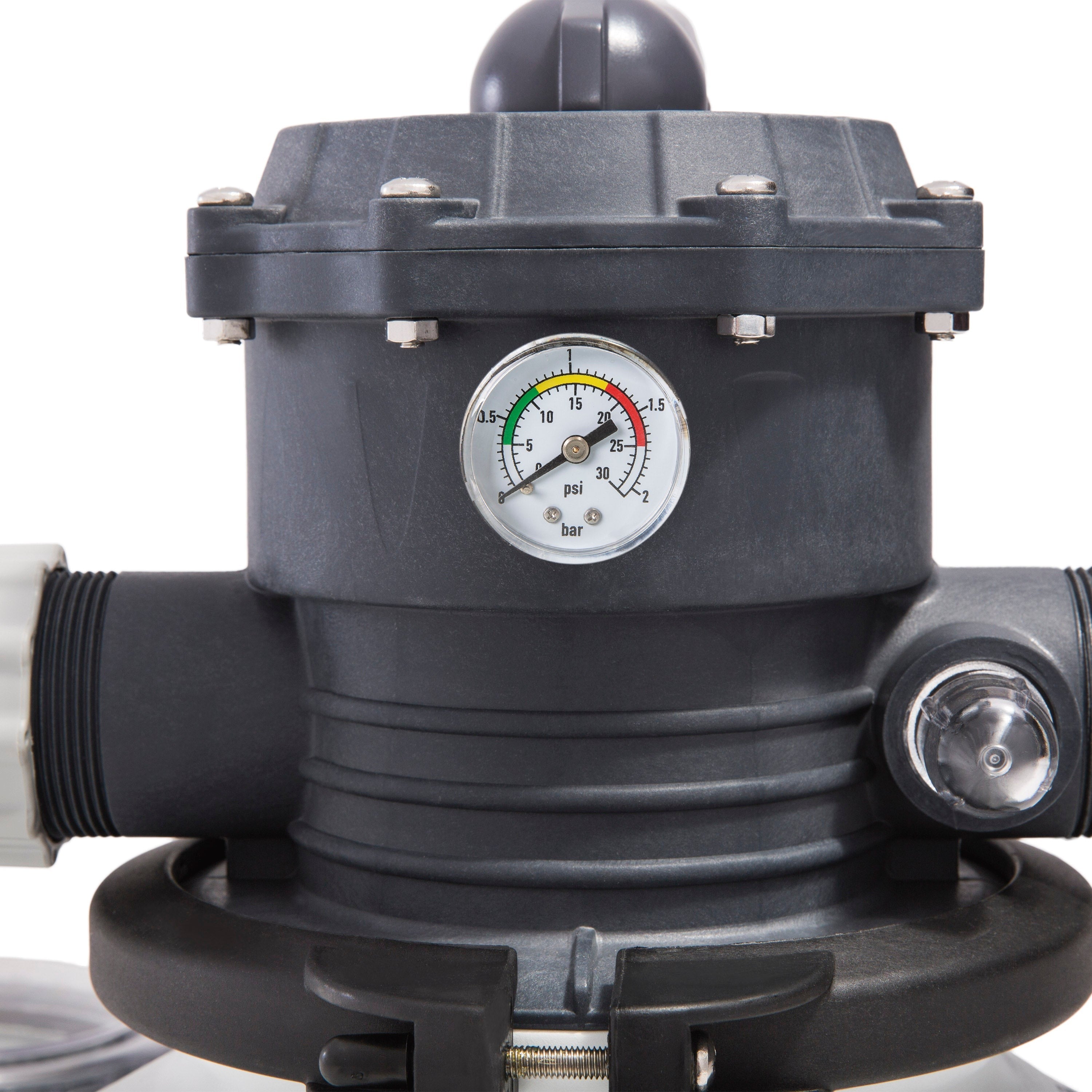 Sand Filter Pump With GFCI 2,800 GPH 6-Function Control And Timer