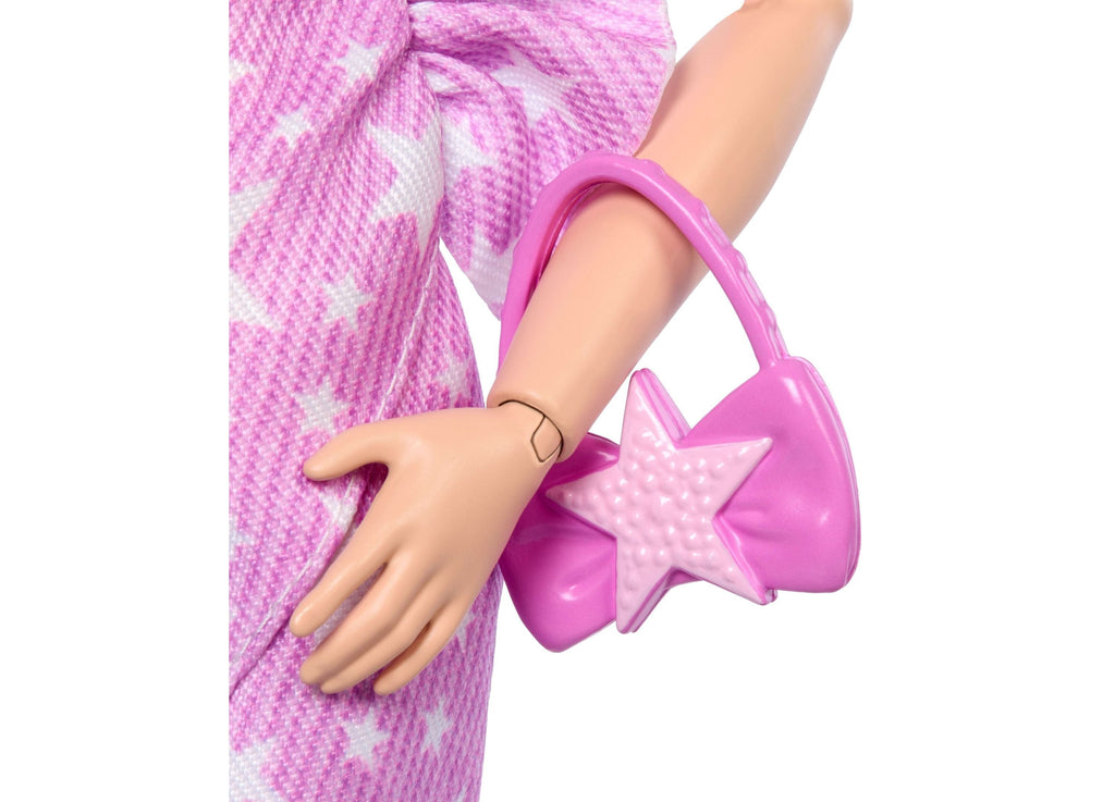 Barbie Deluxe Style Fashion Doll - Denim Star-Print Dress