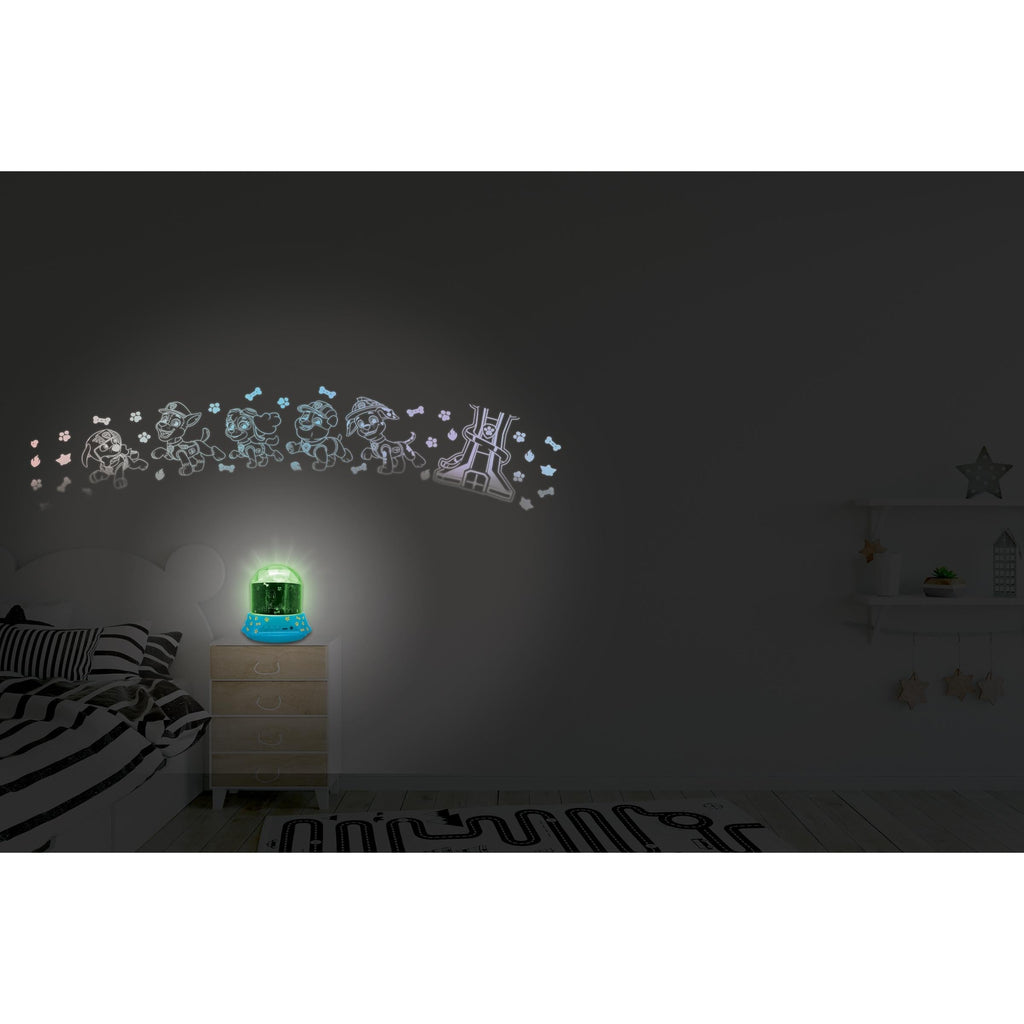 Paw Patrol Nightlight Projector with Speaker - Chase & Friends Multicolor