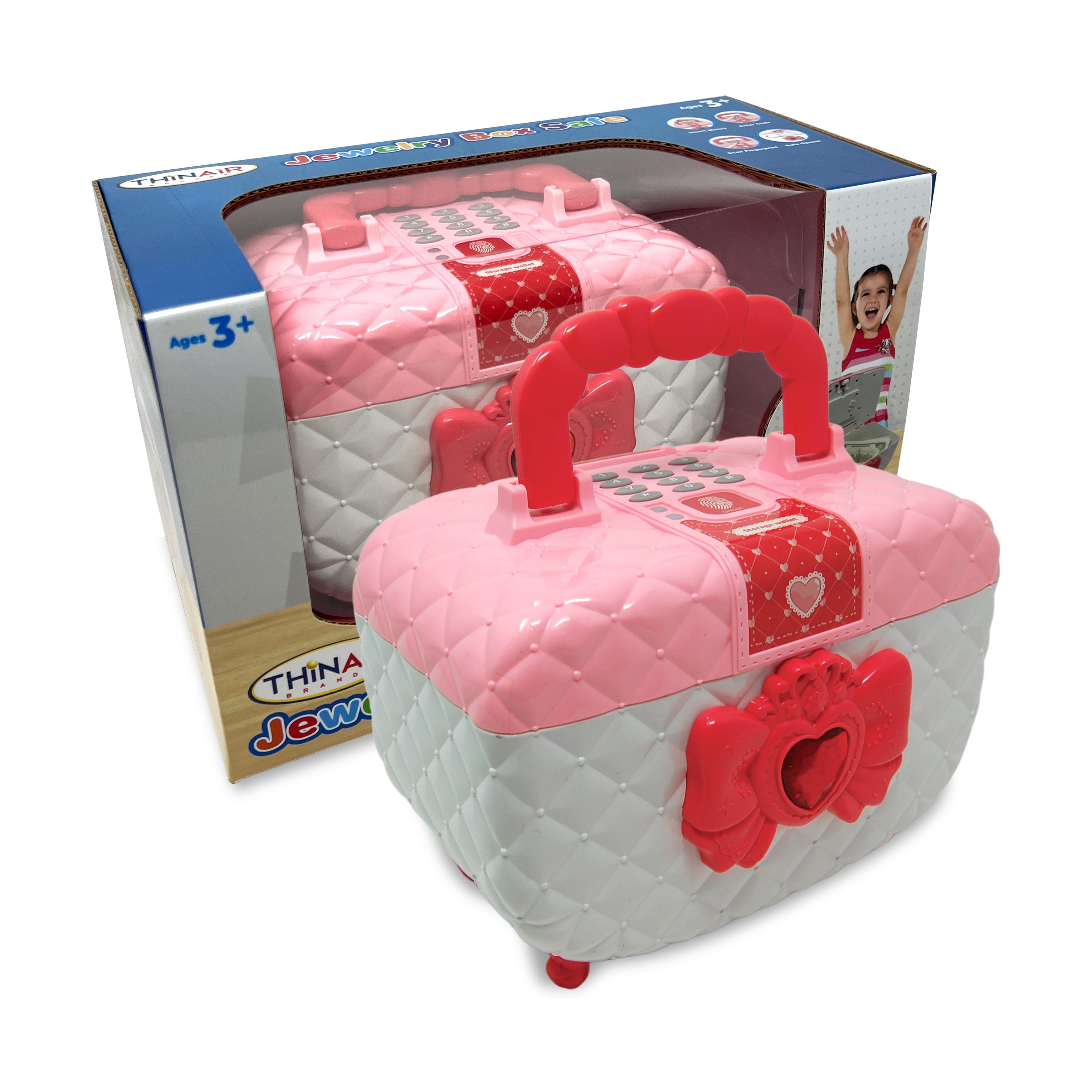 Jewelry Box Safe: Ultimate Kid's Treasure Vault