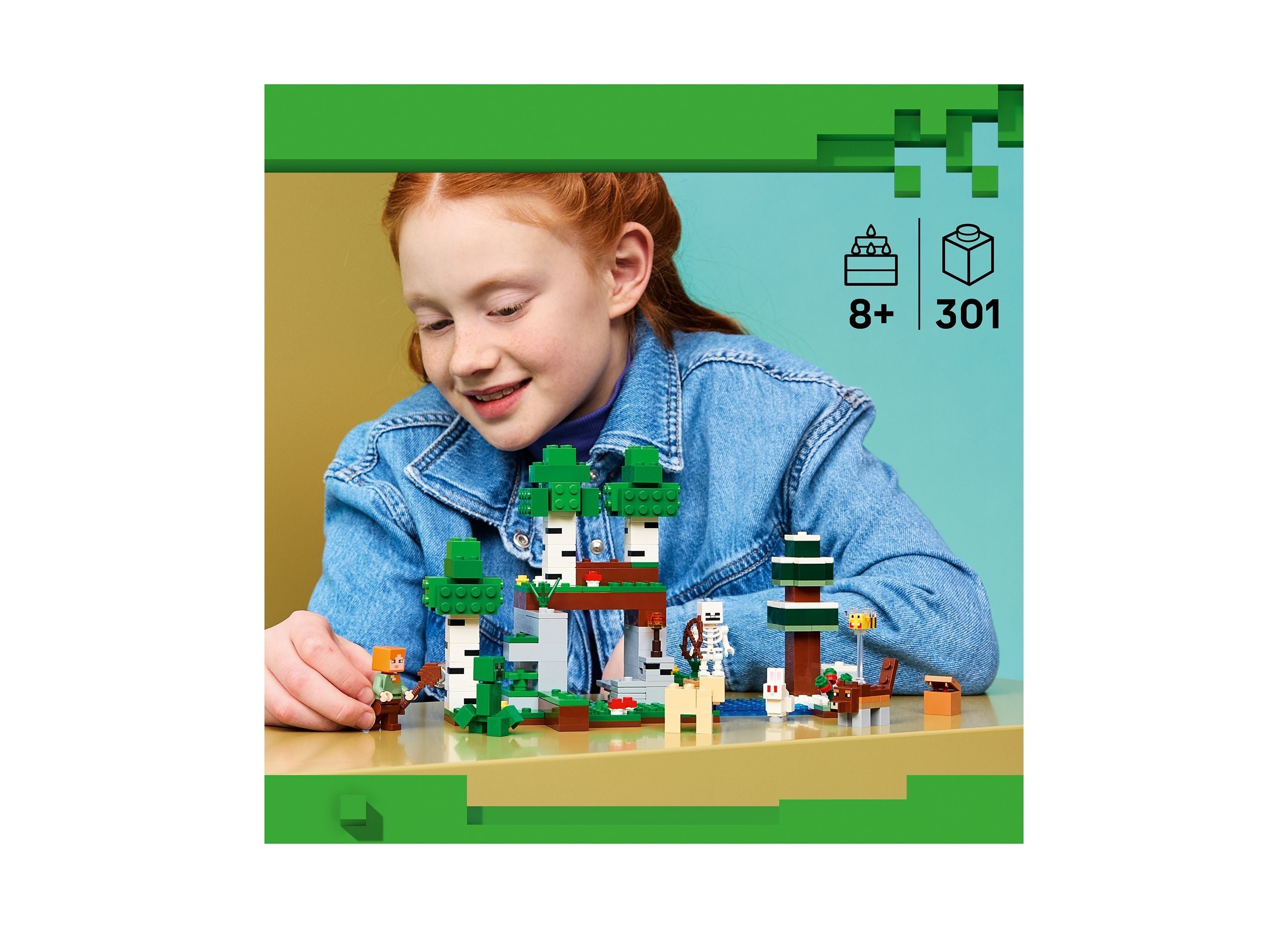 LEGO Minecraft First Night Adventure 301-Piece Building Set