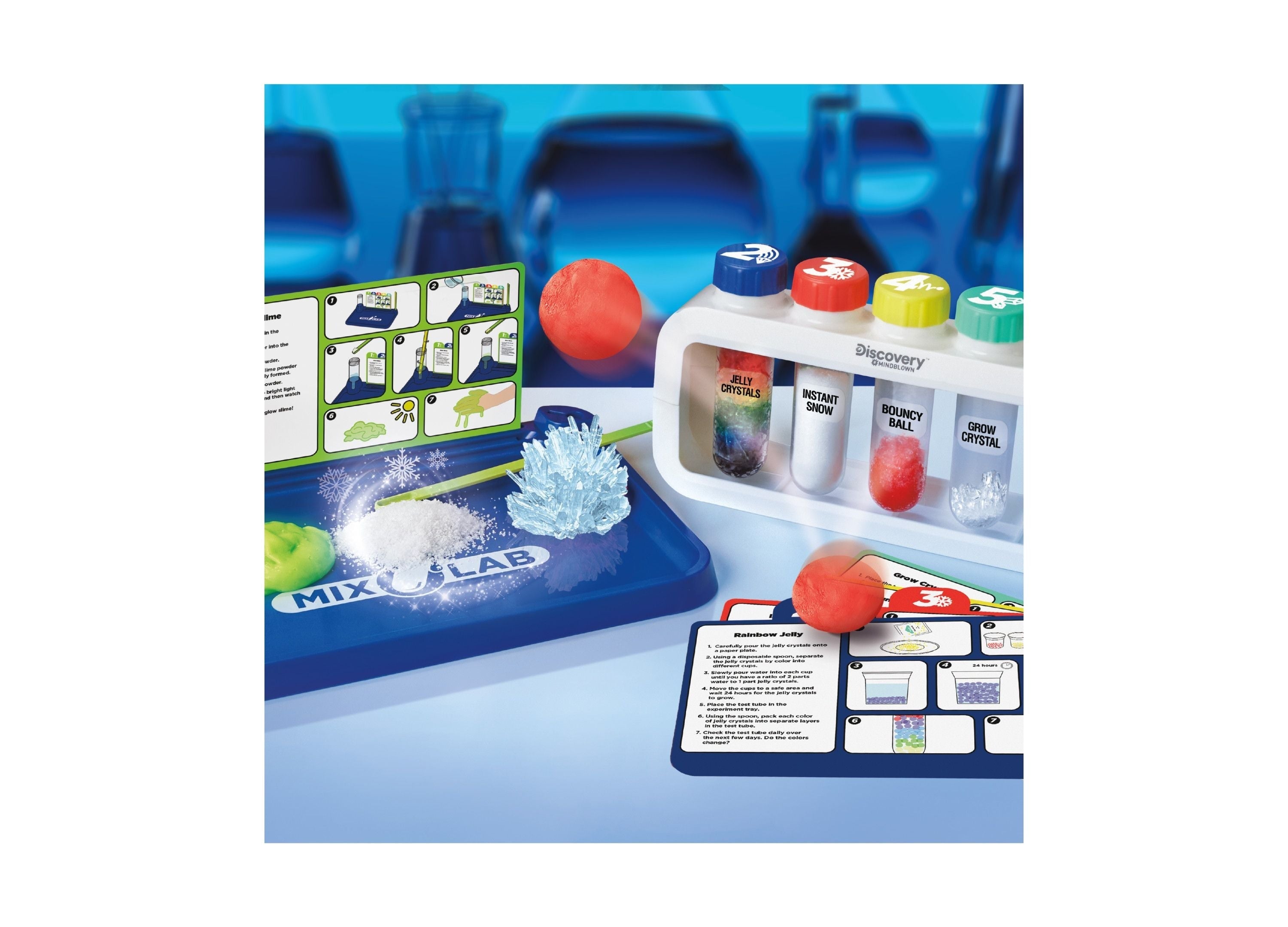 Discovery #MINDBLOWN Sensory Science Test Tube Chemistry Lab Set