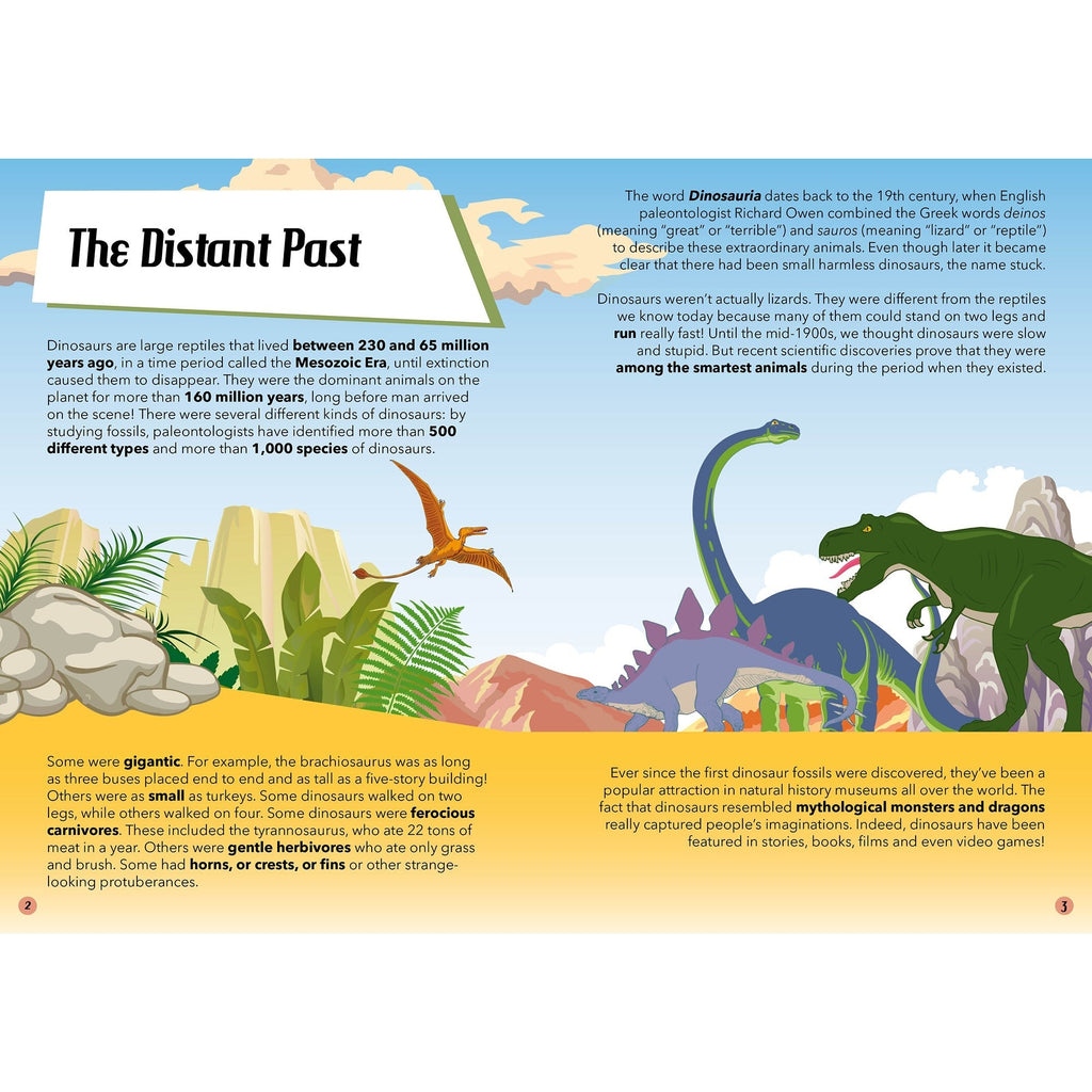 Jurassic Giants: Dinosaurs Discoveries Illustrated Book