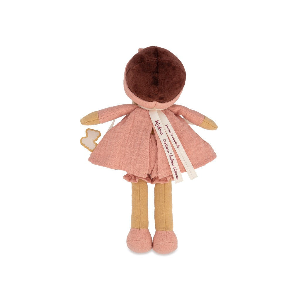 Kaloo Tendresse Amandine Doll, Medium - Maroon Dress