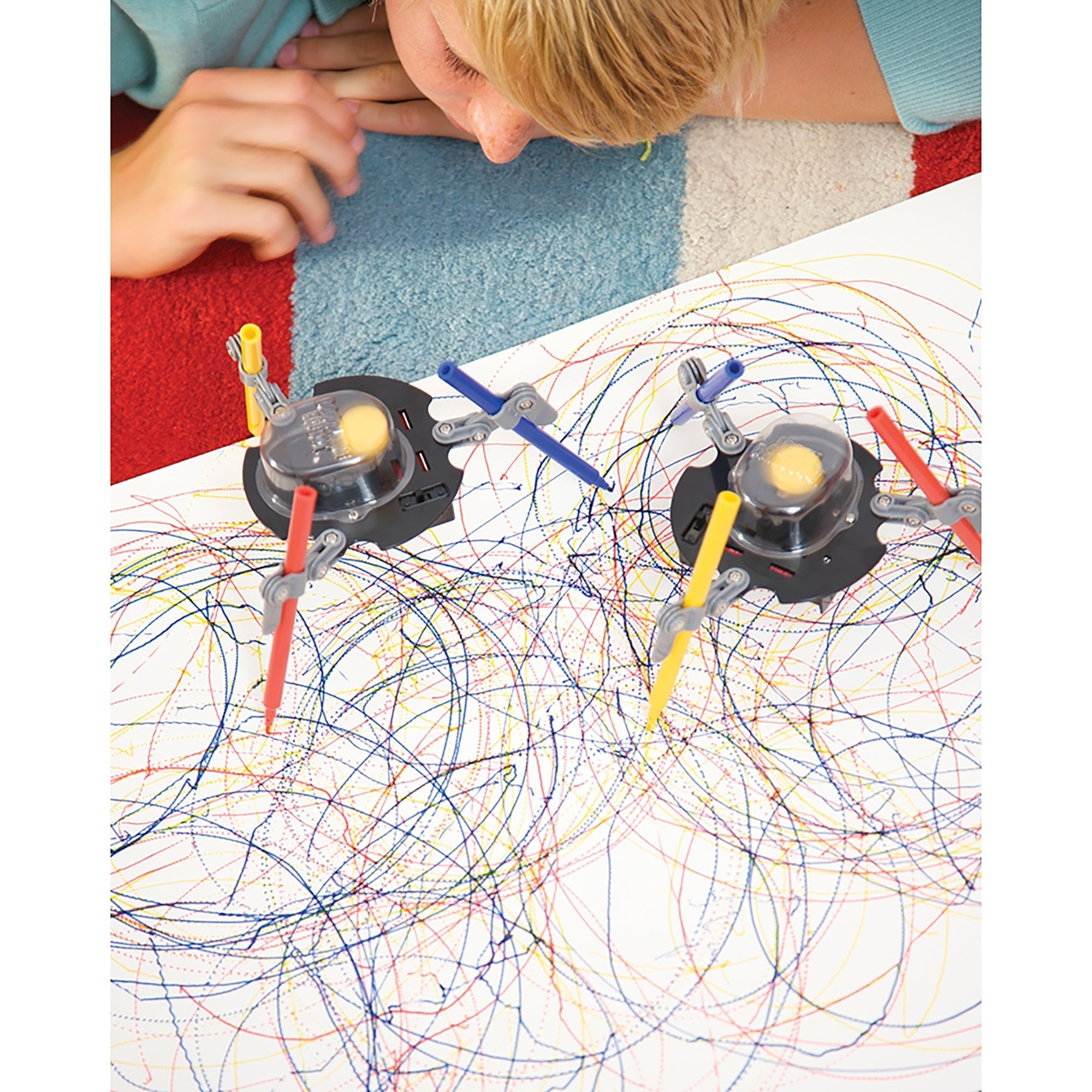 KidzRobotix Doodling Robot Build-It-Yourself Art & STEM Kit