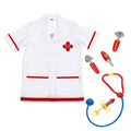 Klein 6-Piece PRO Doctor Costume Set - White & Red - Kids Ages 3+