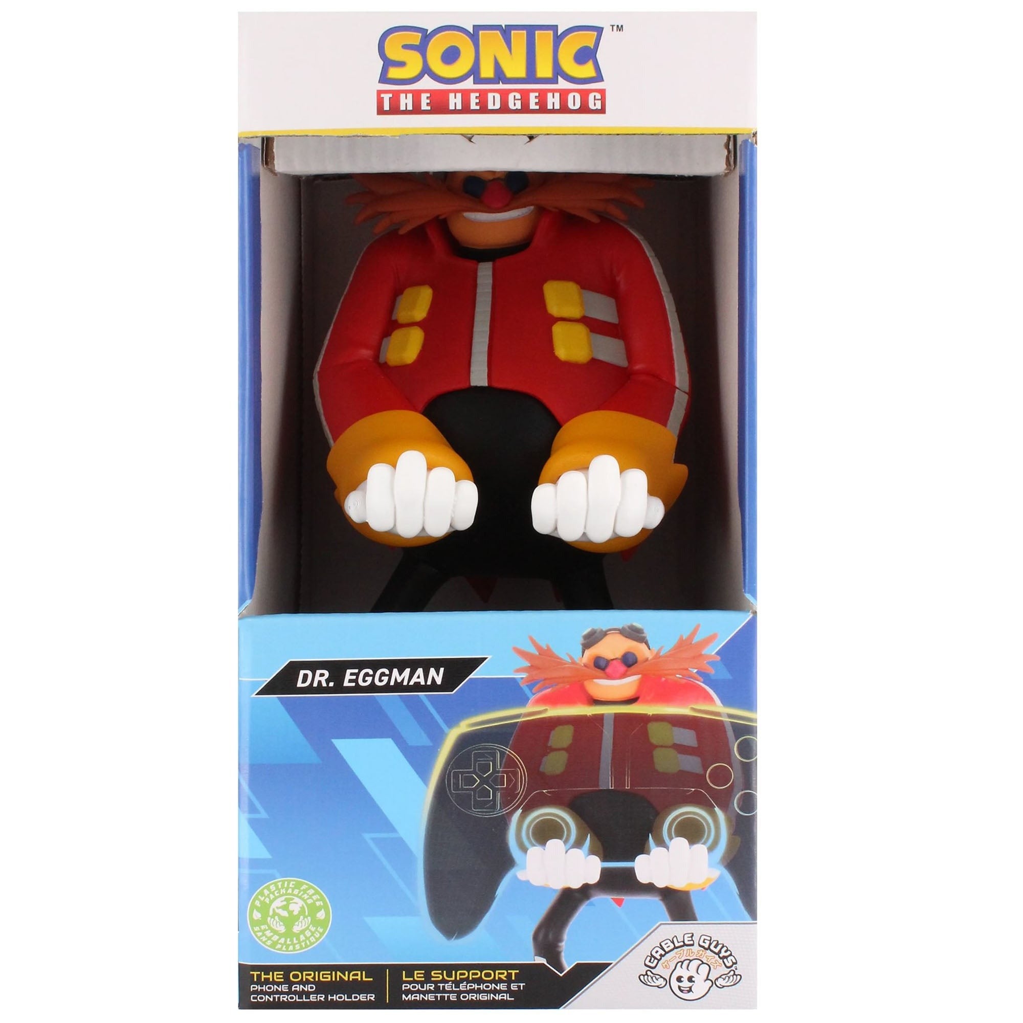 Exquisite Gaming Sonic 8.5 inch Cable Guys Dr. Eggman Controller Holder