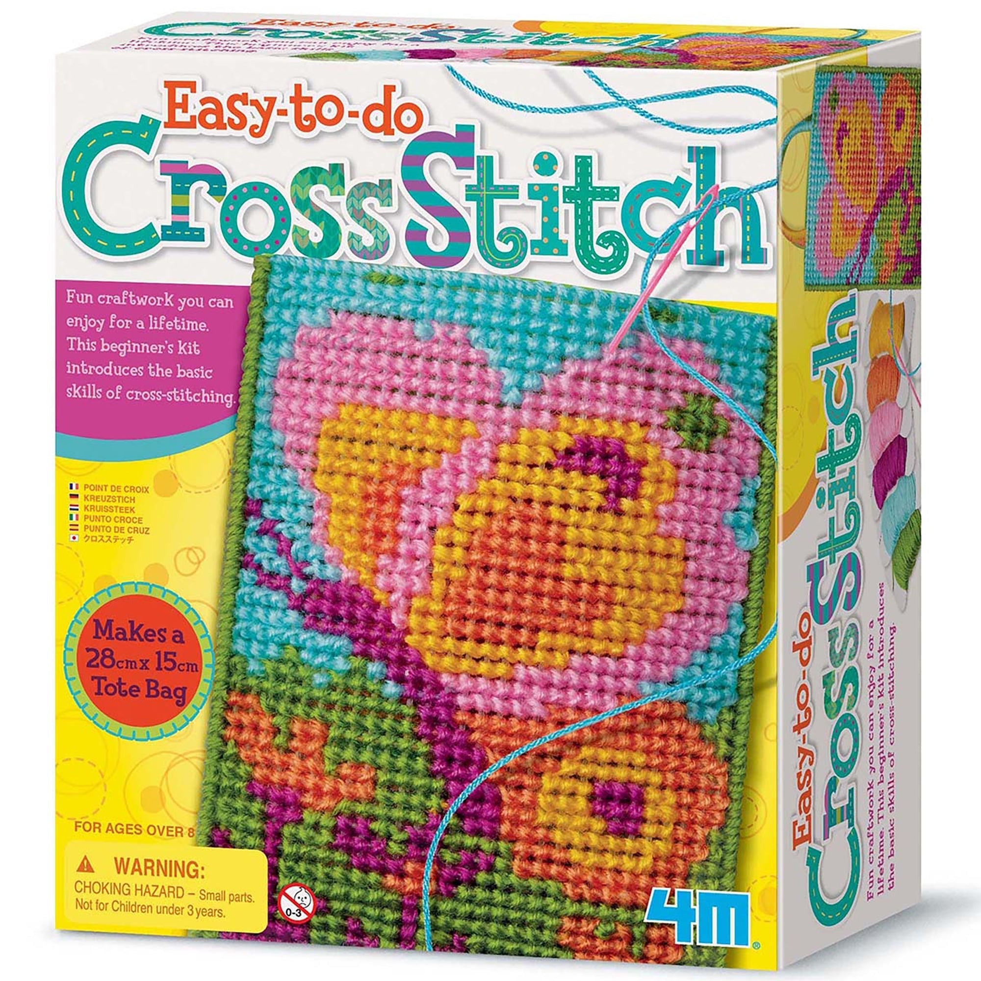 Easy-To-Do Cross Stitch Beginner Needlecraft Kit