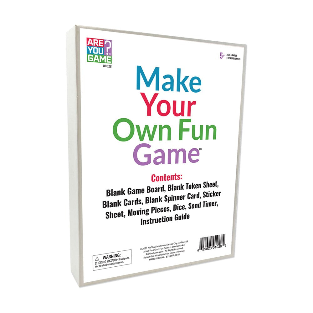 Create-A-Board Customizable Board Game Kit
