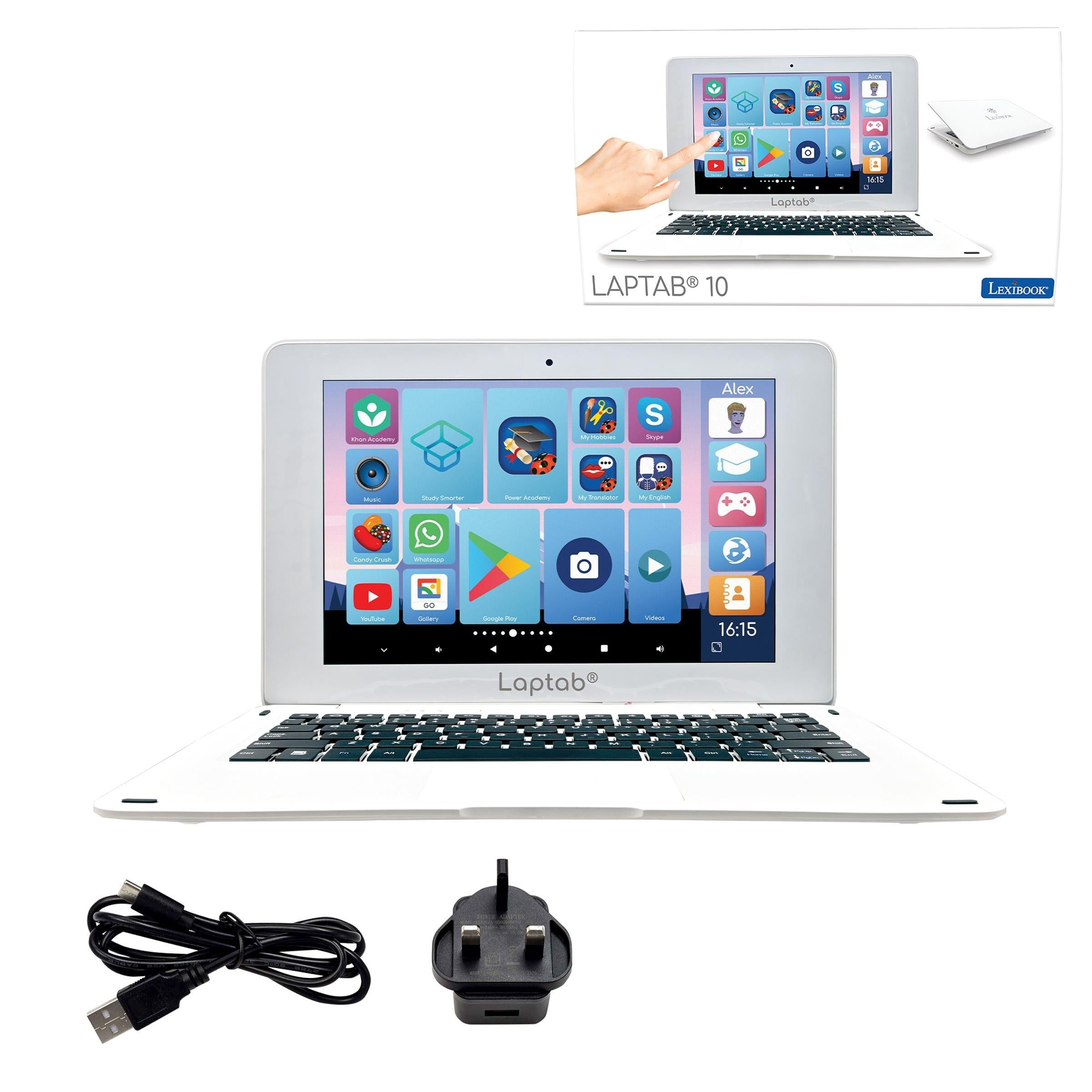Laptab 10: Interactive Touchscreen Laptop with Android 13
