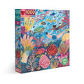 eeBoo Piece and Love Coral Reef 1000-Piece Square Jigsaw Puzzle