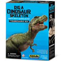 4M KidzLabs Dig A Dinosaur Skeleton T-Rex Excavation Kit With Display Stand