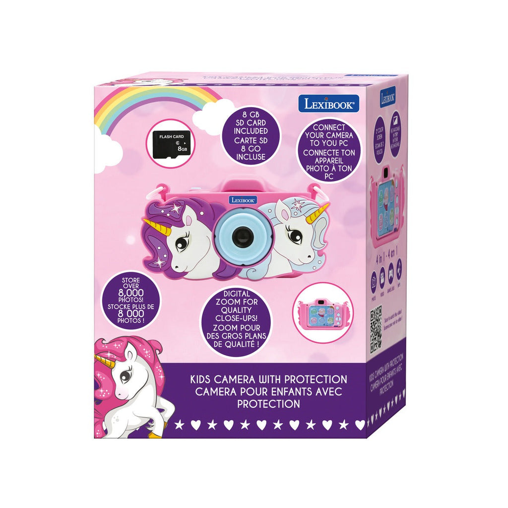 LEXIBOOK Kids Camera with Unicorn protection