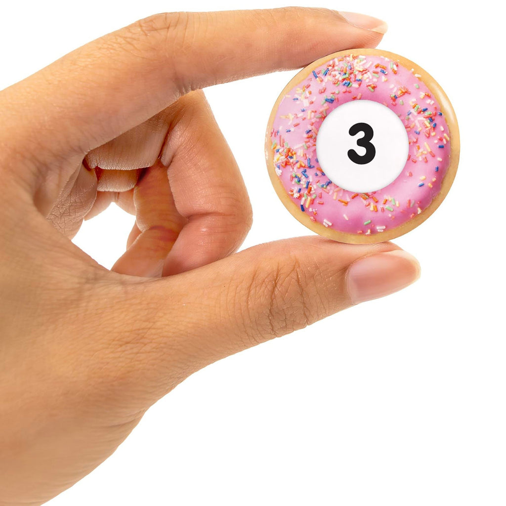 Snacks: Addition Math Learning Card Game With 90 Double-Sided Donut Cards