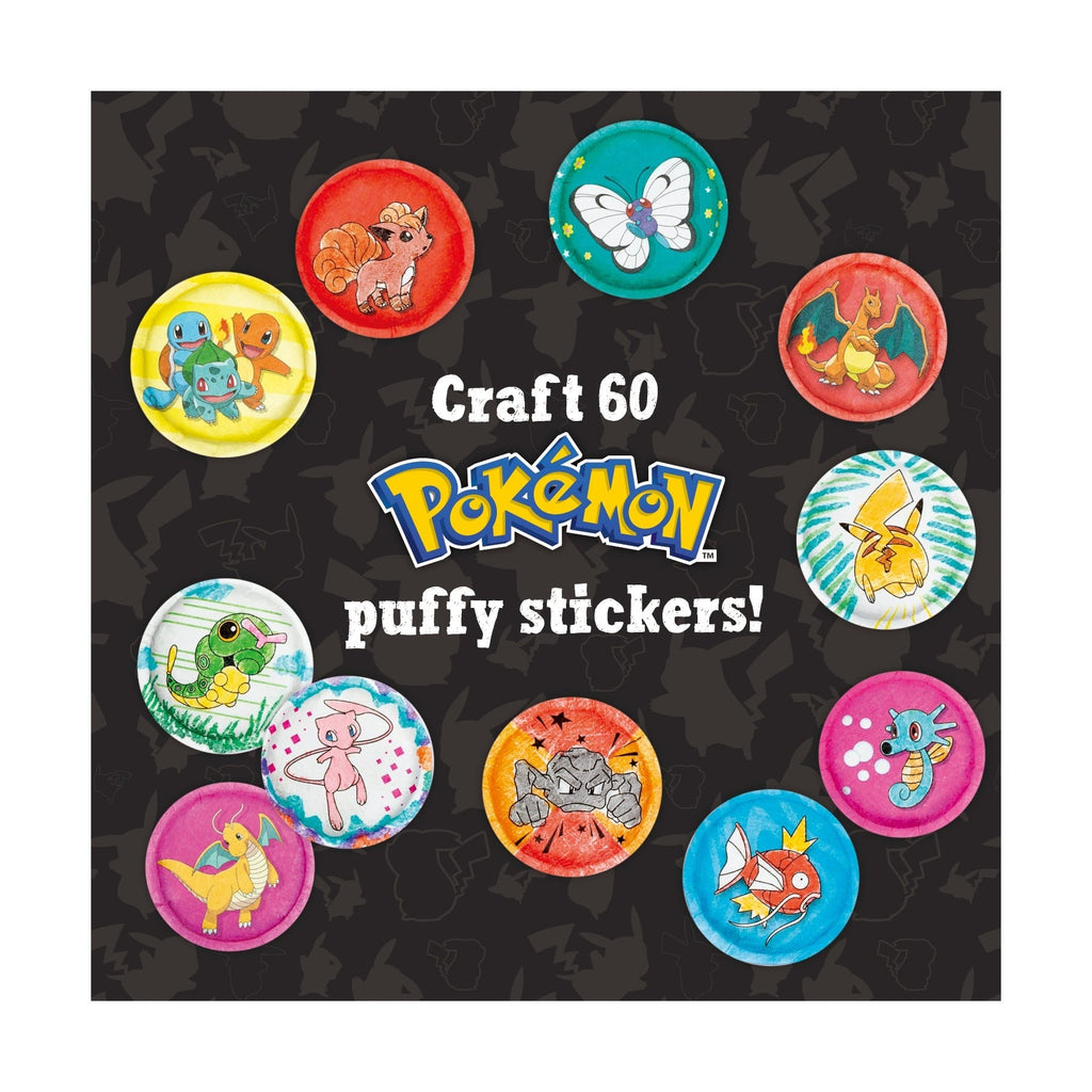 Klutz Pokemon Series Color-In 3D Puffy Sticker Maker Kit
