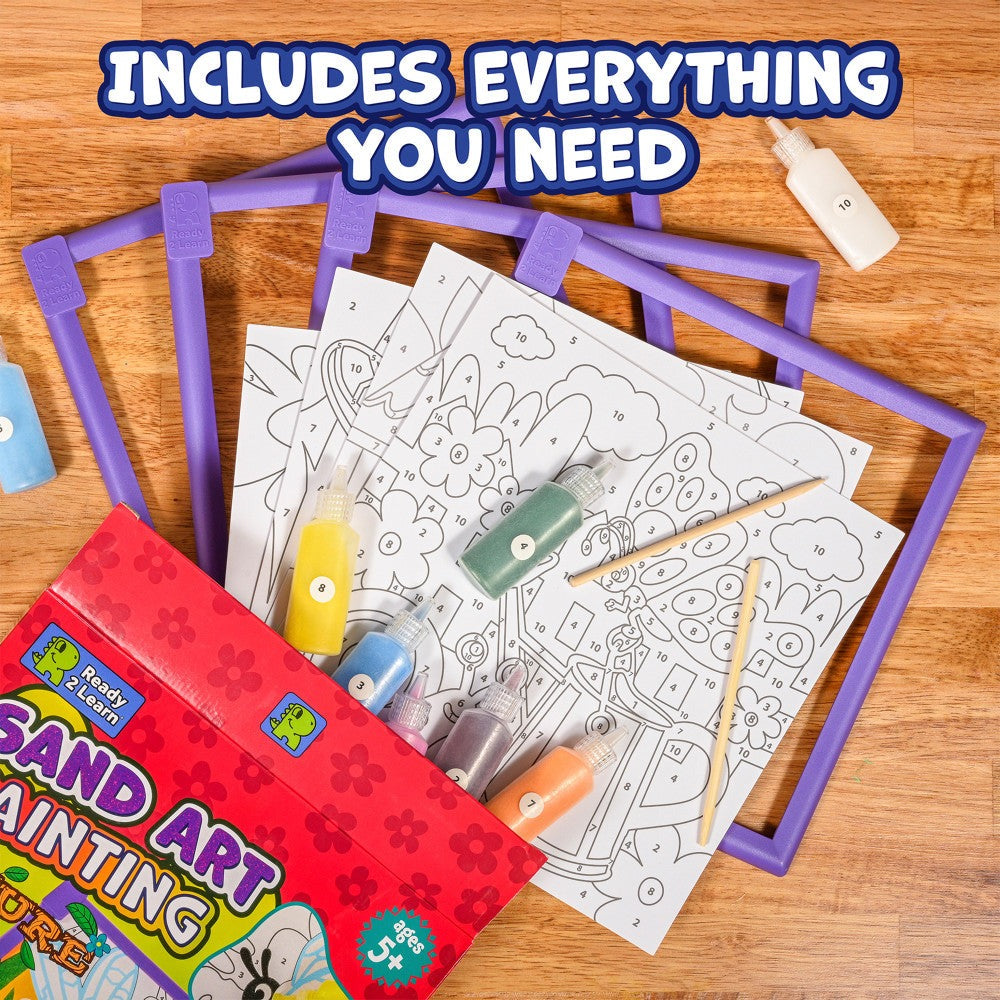 READY 2 LEARN Nature Series Sand Art Painting Kit