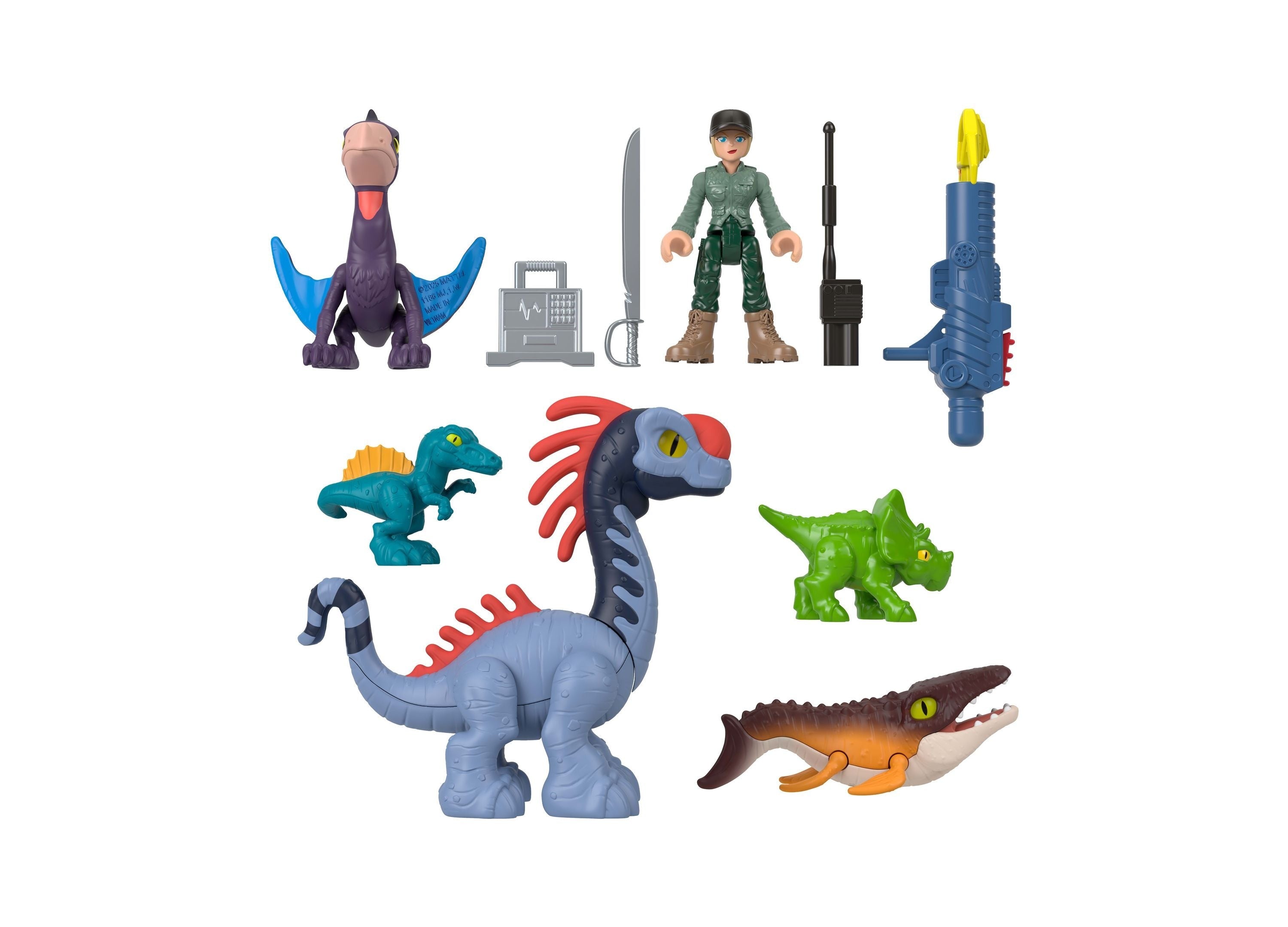 Imaginext Fisher-Price Jurassic World Rebirth Action Figure Set