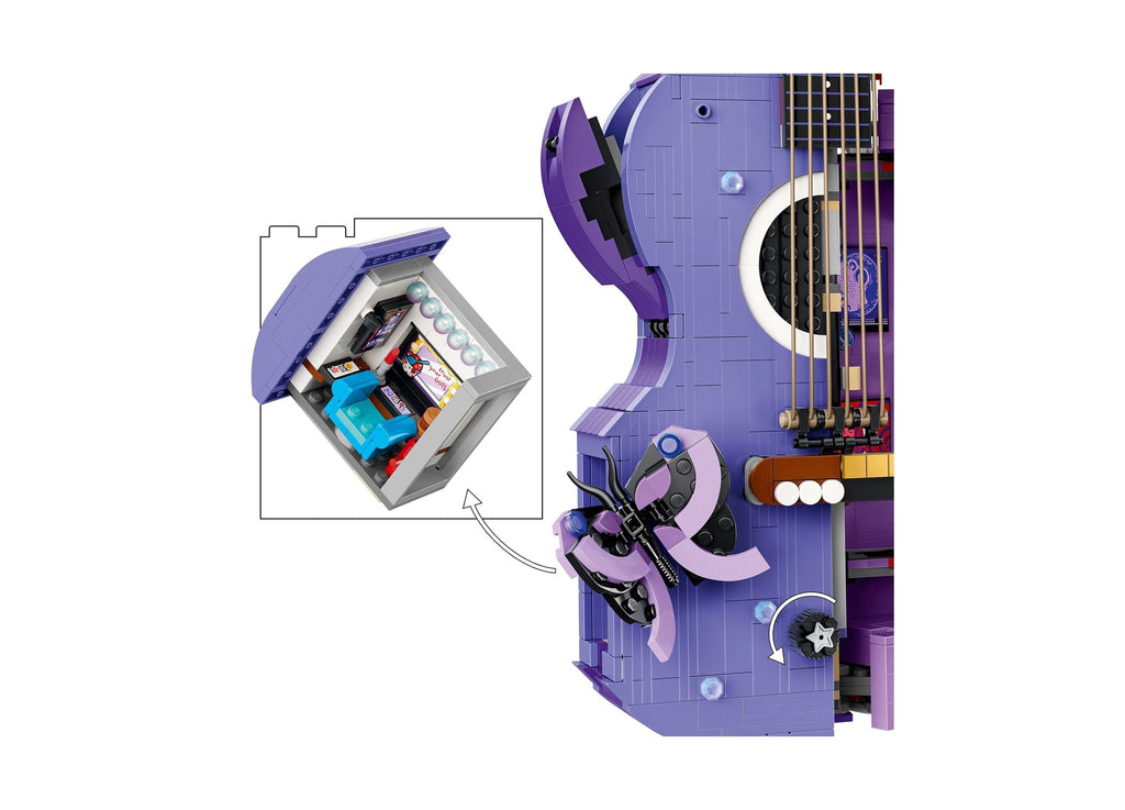 LEGO Olivia Rodrigo Dual Guitar 1228-Piece Collector's Building Set