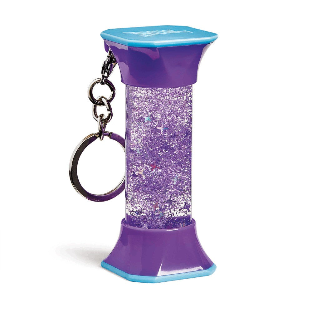Hand2Mind Soothing Swirlers - Sensory Tube Keychain Set - Multi-Color