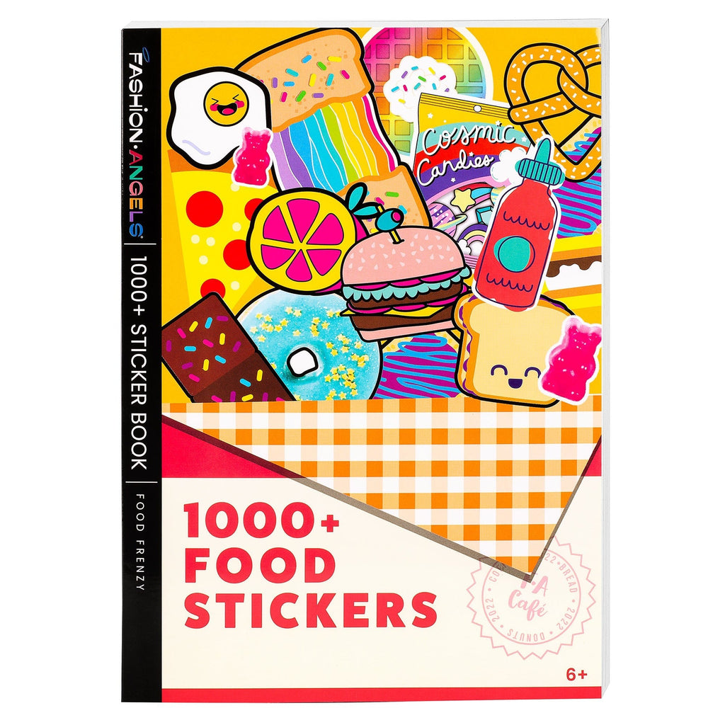 Sticker Mania 4-Pack Sticker Books - Themes Including Cute, Photoreal, Food, Animals