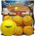 Anywhere Sports: The Anywhere Ball Squishy Foam Training Set - 6-Pack, 3" Yellow Balls for Baseball & Softball, Waterproof, Kids 3+