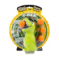 Jurassic Jolt T-Rex Squeeze Popper with Sticky Target