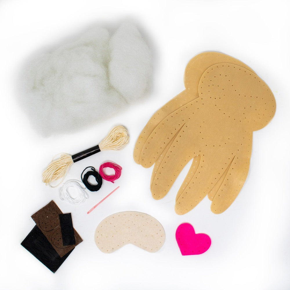 Art 101 DIY Sloth Sewing Kit - Create Your Own Stuffed Animal