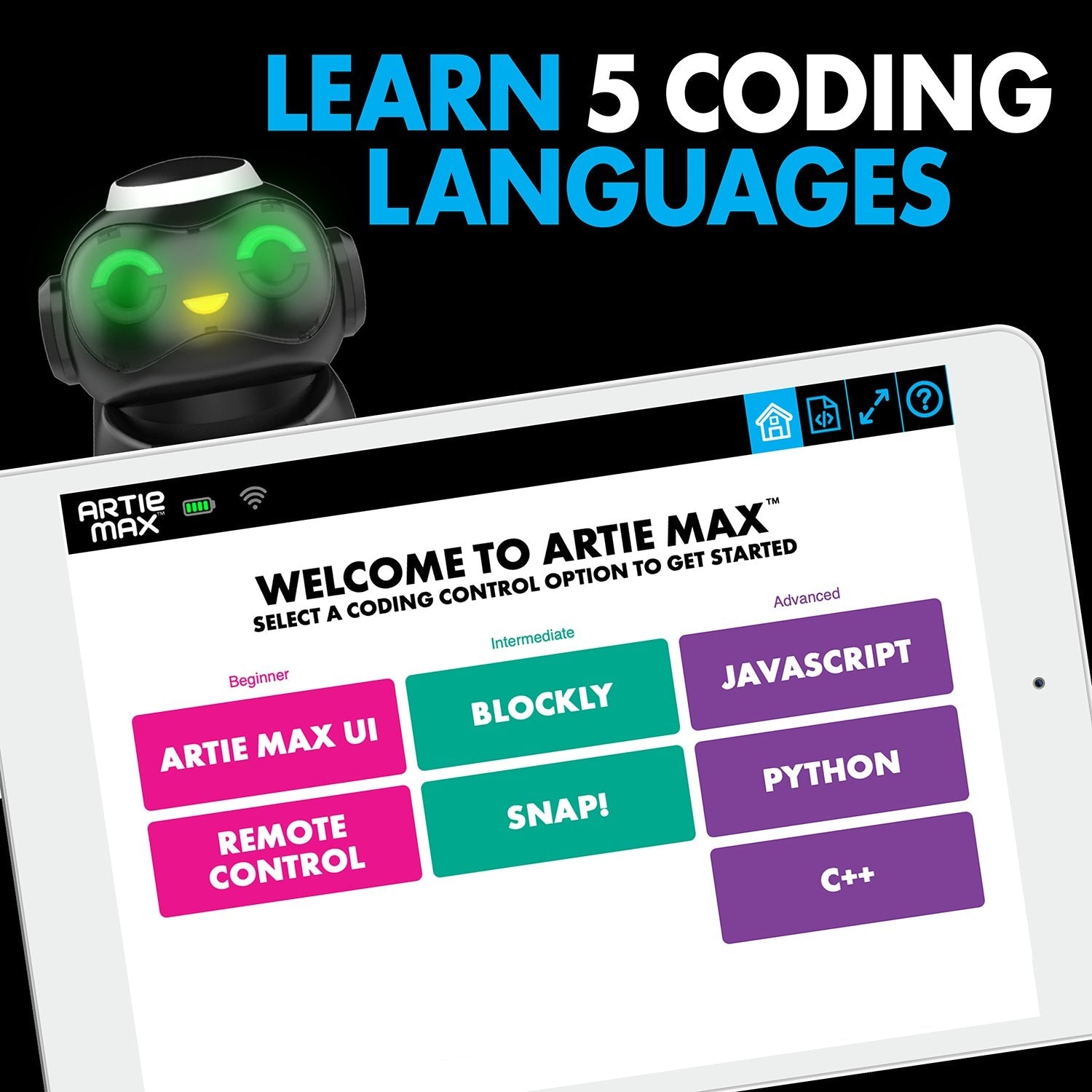 Educational Insights Artie MaxTM The Coding Robot