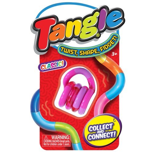 Tangle Jr Classic Colorful Fidget Toy – Twisty Fun for Everyone