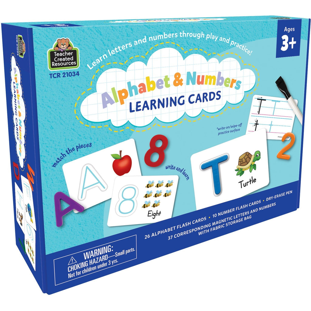 Teacher Created Resources Alphabet & Numbers Magnetic Learning Set