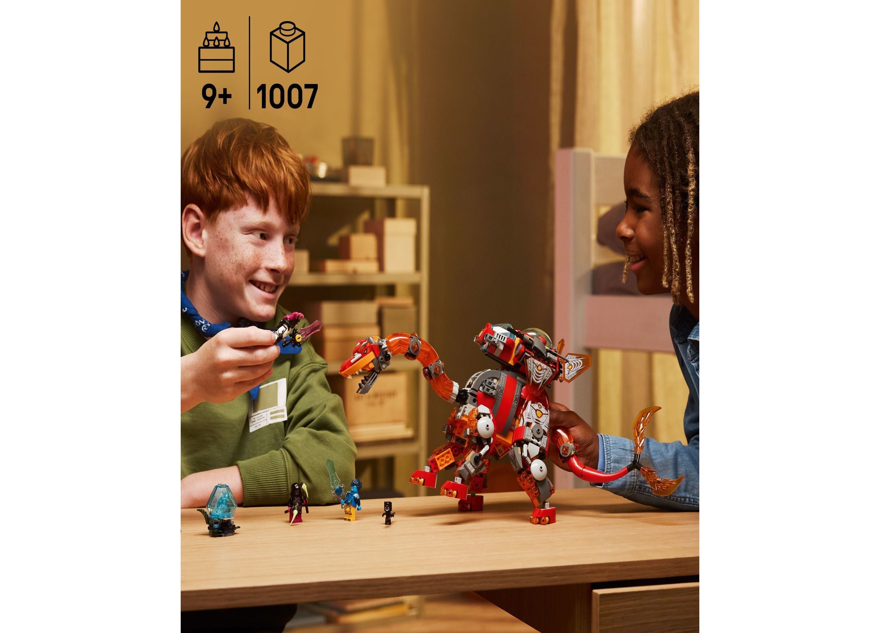LEGO DREAMZzz Dino Jet 1007-Piece Dinosaur-Themed Building Set