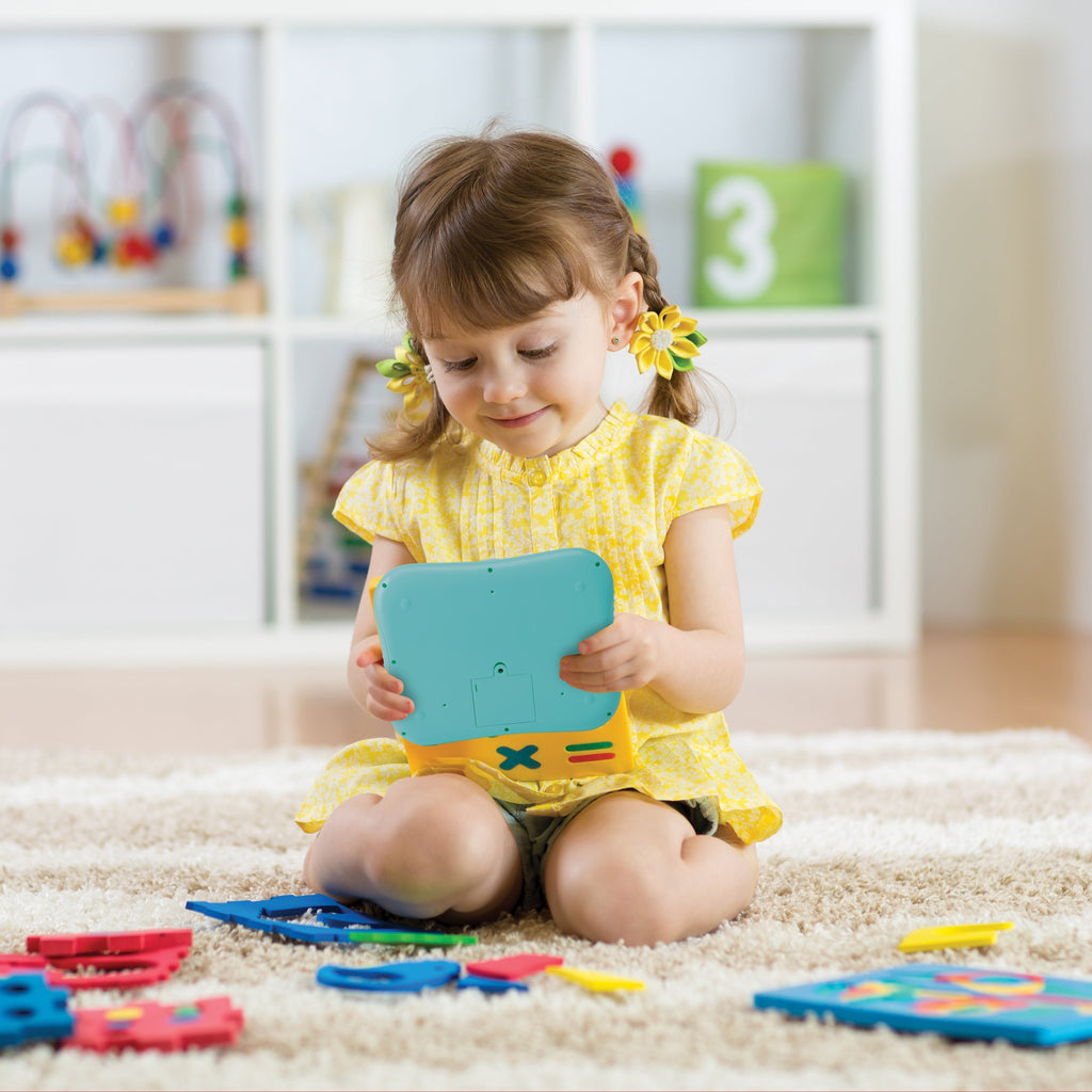 LEXIBOOK ABC Bilingual Talking Educational Tablet - Touch Panel, LED Display, English/Spanish