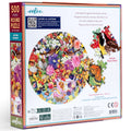 Piece&Love Autumn Bouquet - 500 pc Round Jigsaw Puzzle