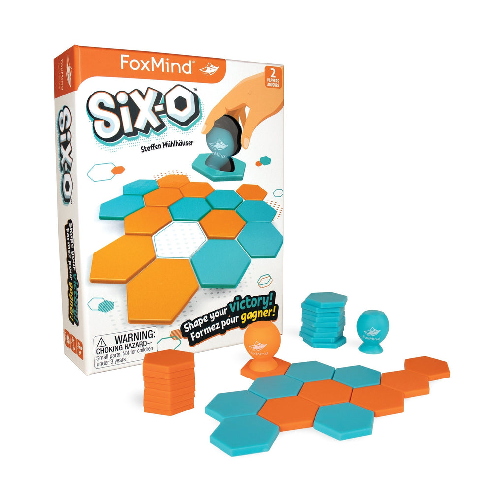 Six-O Quick Strategy Tile Placement Game For 2 Players