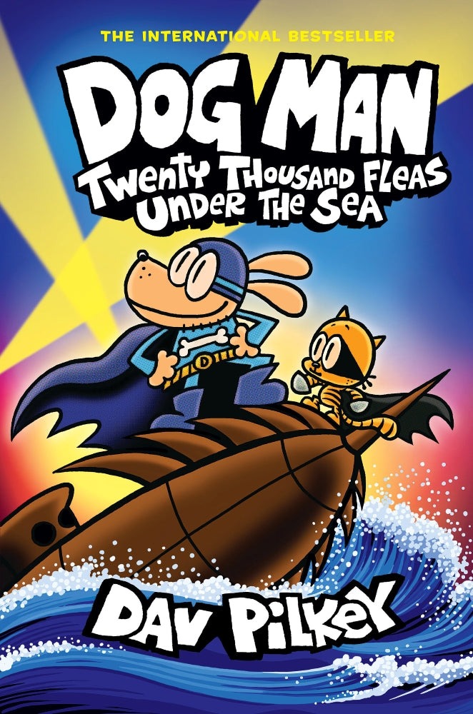 Dog Man: Twenty Thousand Fleas Under the Sea - Grade Level 2-4