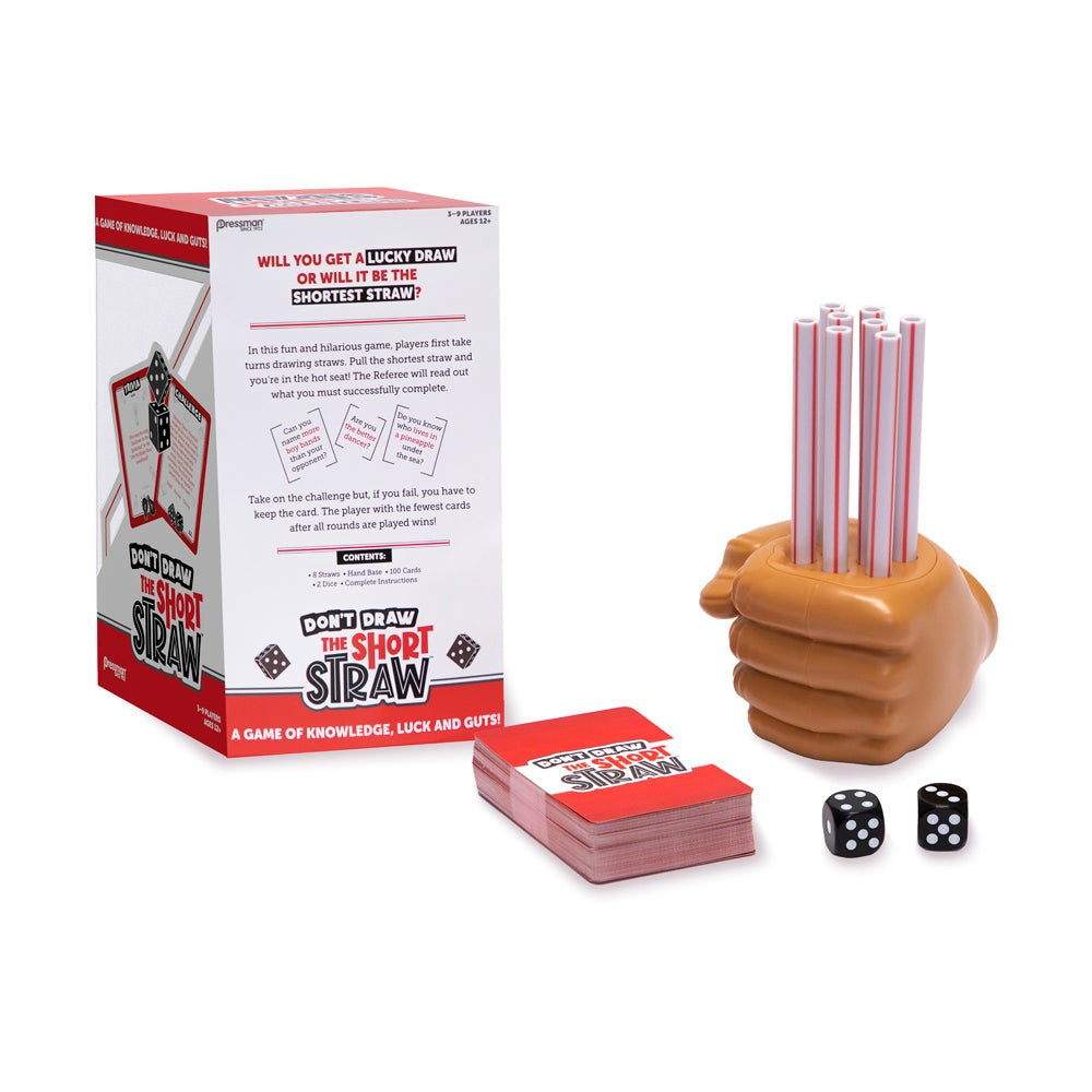 Don't Draw the Short Straw Strategy Board Game