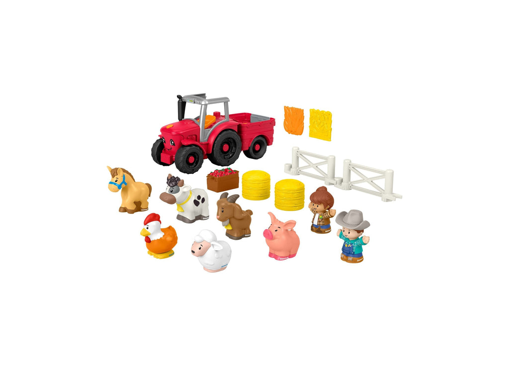 Fisher-Price Little People Caring Fun Animal Tractor Playset Ages 1+