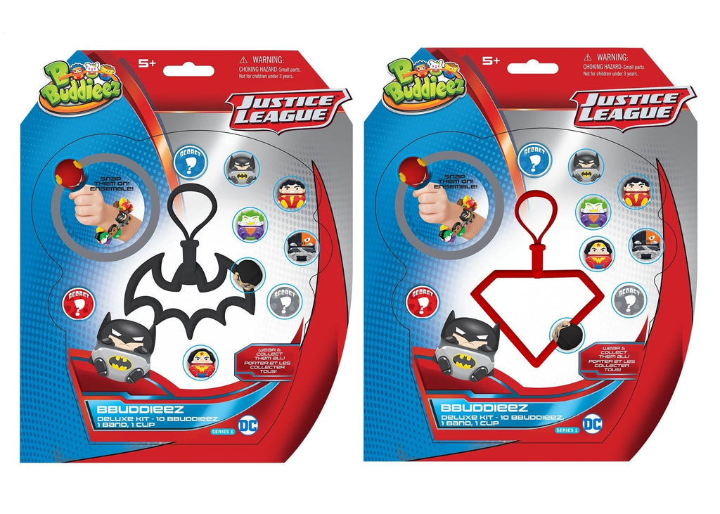 Bbuddieez DC Justice League Deluxe 10-Piece Collectible Kit