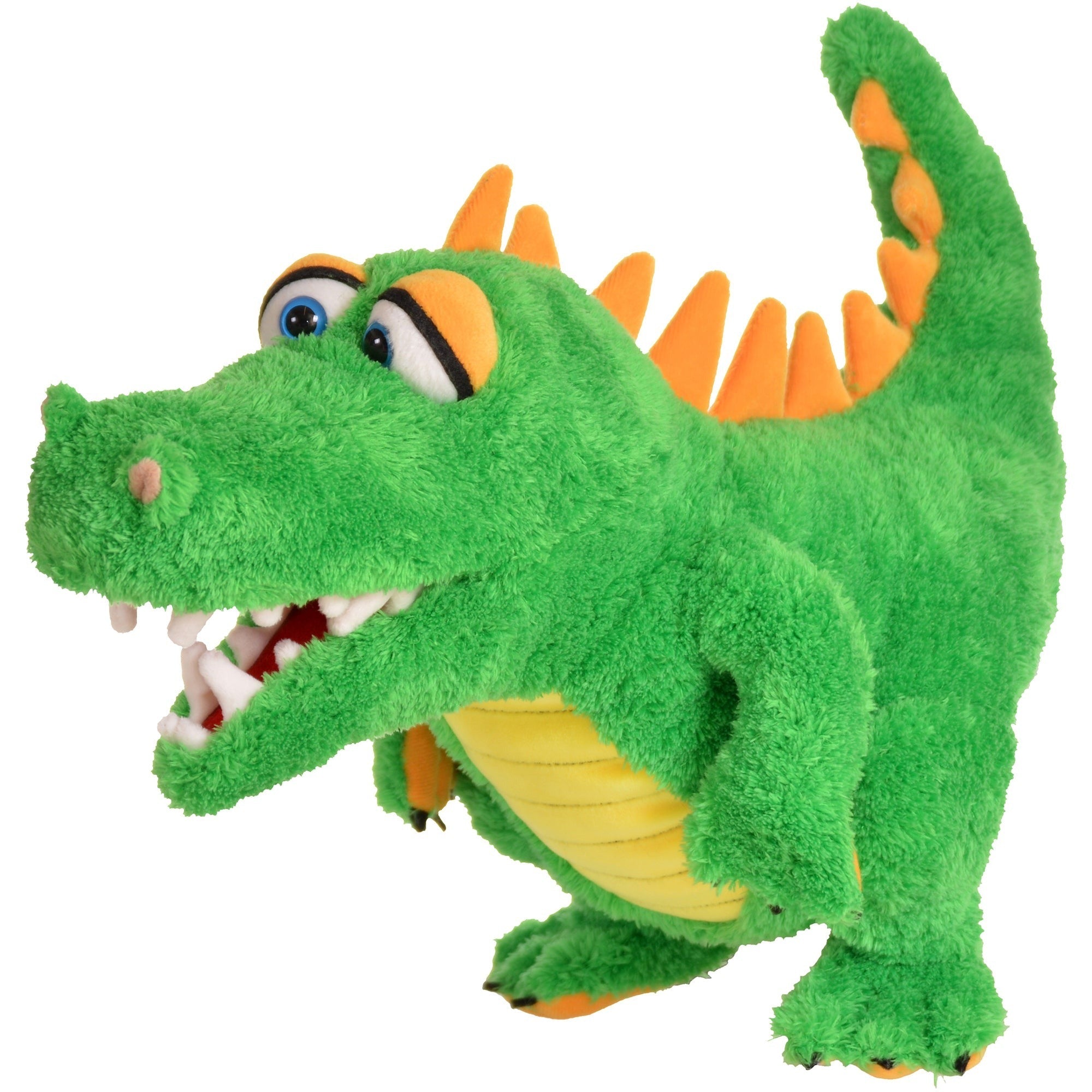 Living Puppets Later Gator - 17" Plush Green Alligator Hand Puppet