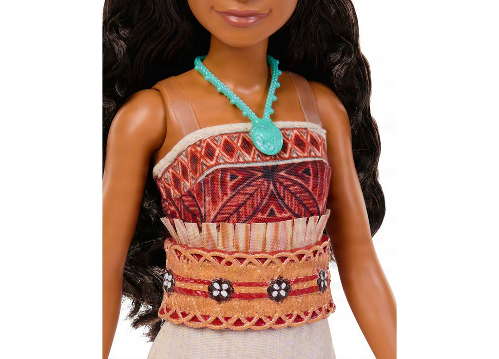 Disney Moana Fashion Doll Live-Action Movie Inspired With Removable Outfit And 5 Accessories