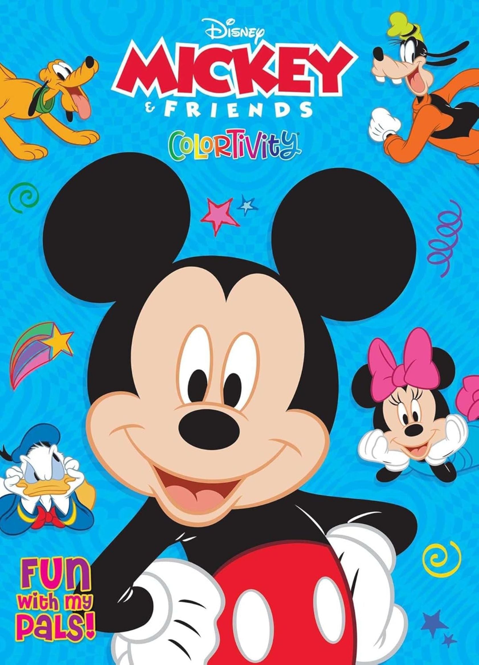 Disney Mickey and Friends Colortivity Adventure Coloring Book