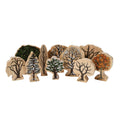 The Freckled Frog All Seasons Wooden Tree Blocks - Set of 10 - Ages 2+