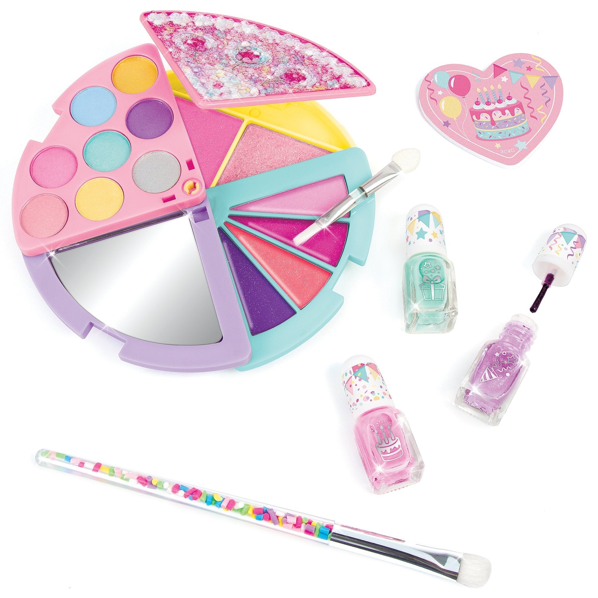 3C4G That Takes The Cake 21-Piece Cosmetic Palette With Mirror